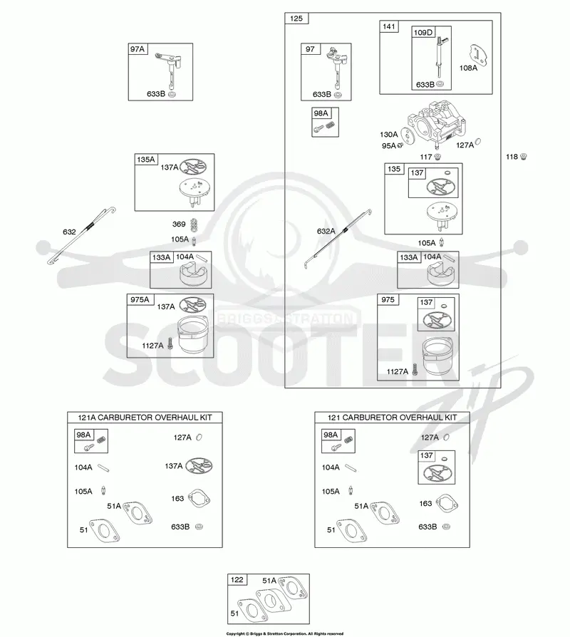 Carburetor, Kit - Carburetor Overhaul