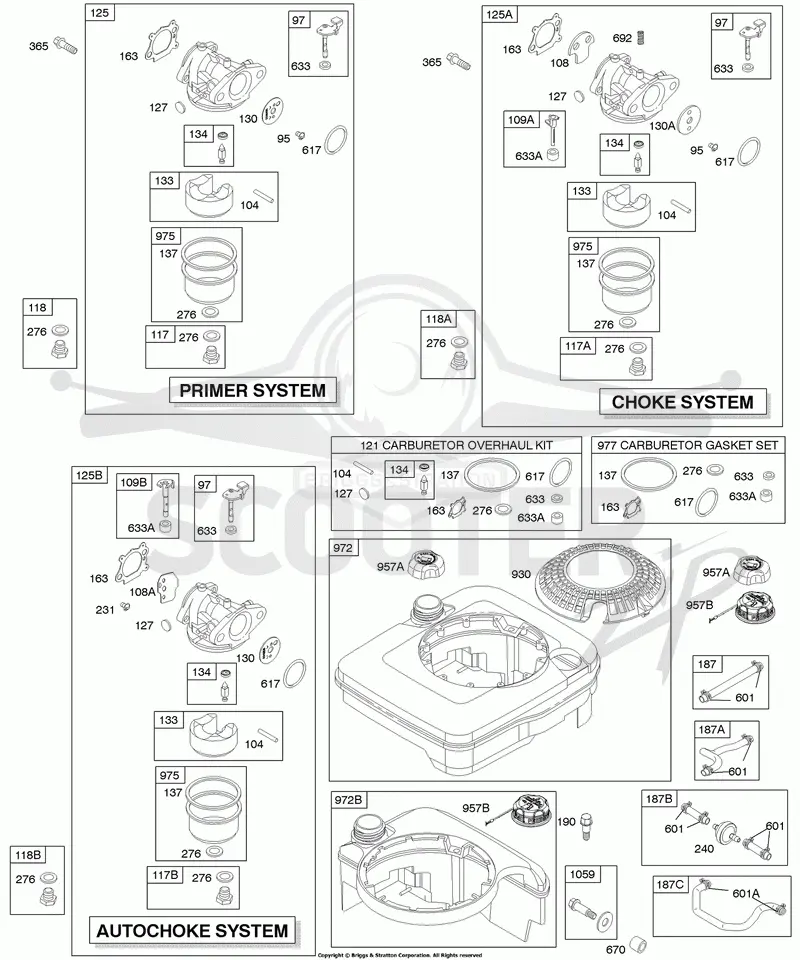 Carburetor, Fuel Supply