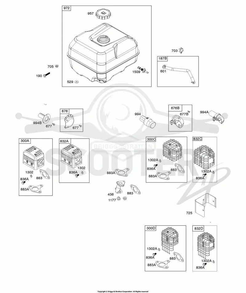 Exhaust System, Fuel Supply