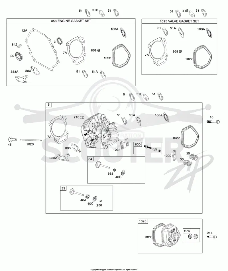 Cylinder Head, Gasket Sets
