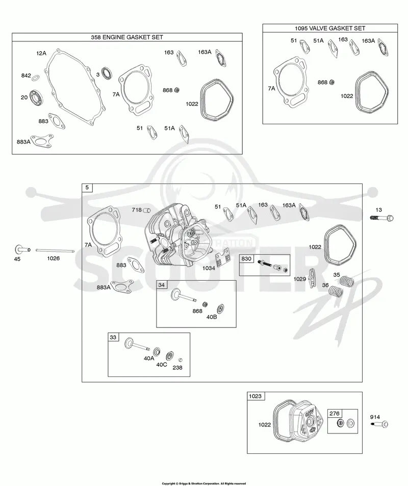 Cylinder Head, Gasket Sets