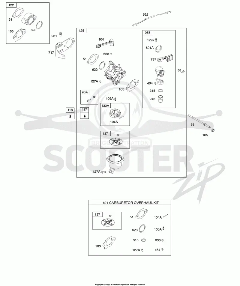 Carburetor, Kit - Carburetor Overhaul