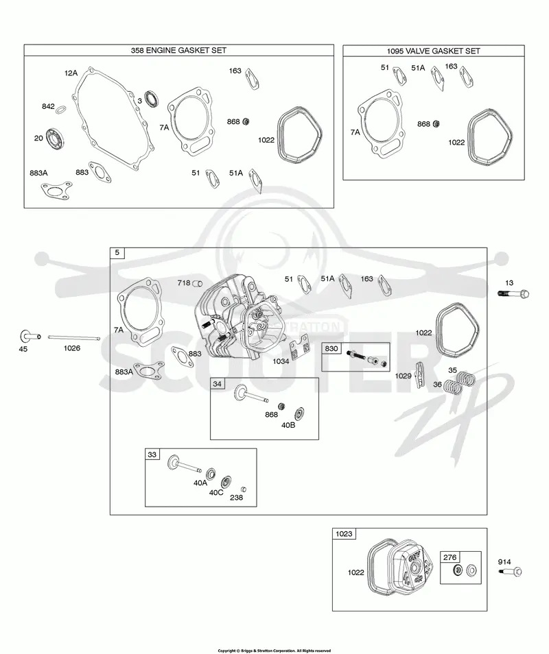 Cylinder Head, Gasket Sets