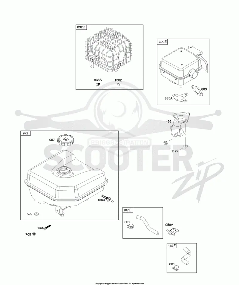 Exhaust System, Fuel Supply