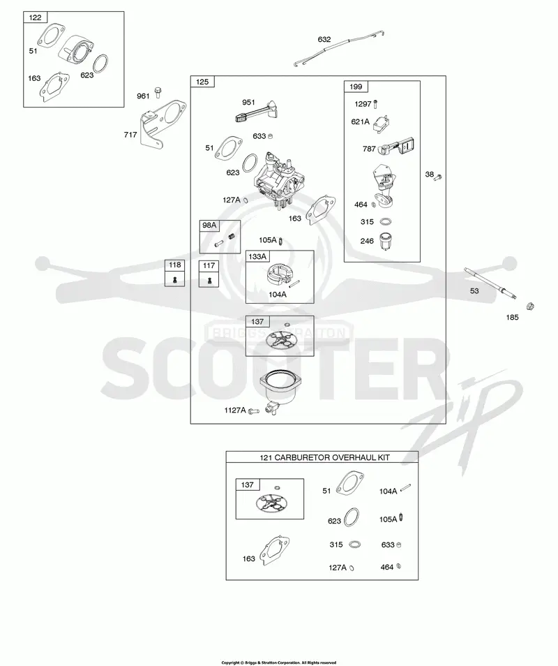 Carburetor, Kit - Carburetor Overhaul