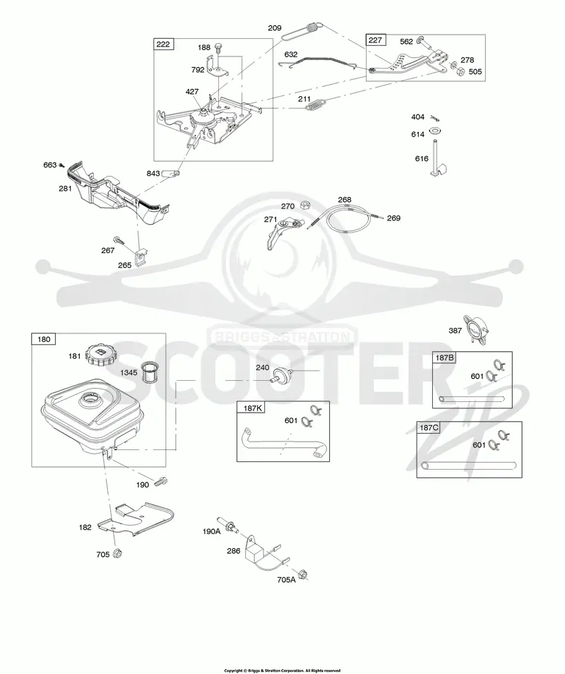 Controls, Fuel Supply, Governor Spring