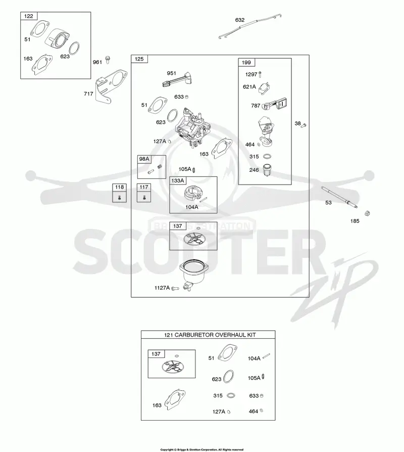 Carburetor, Kit - Carburetor Overhaul