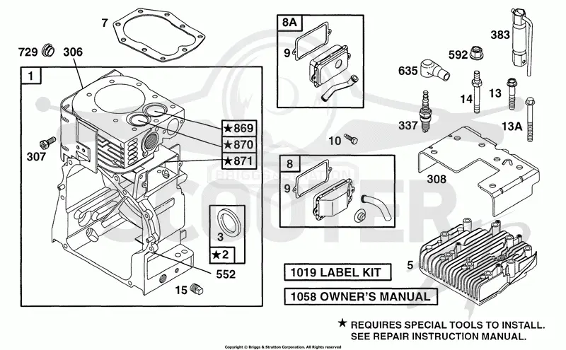 Cylinder, Head