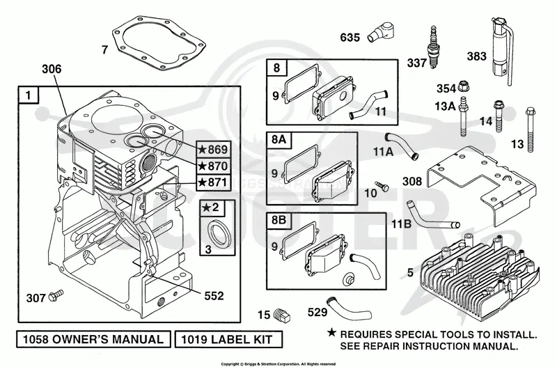 Cylinder, Head