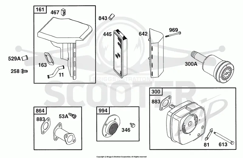 Air Cleaner, Mufflers