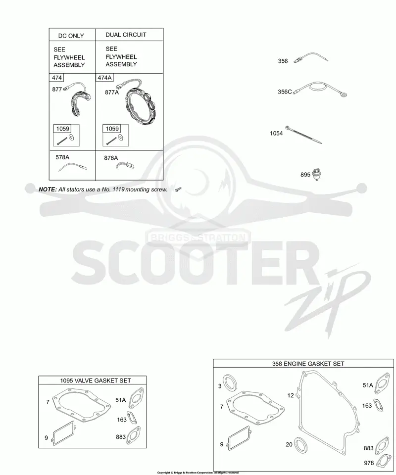 Alternators-Engine/Valve Gasket Kits