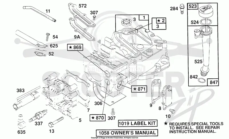 Cylinder,Cyl. Head,Oil Fill