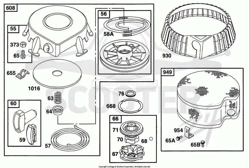 Rewind Assy