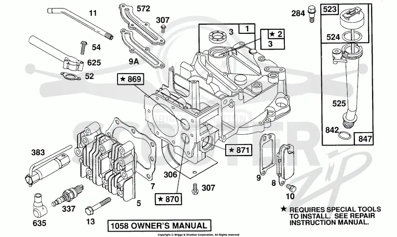 Cylinder,Cyl. Head,Oil Fill