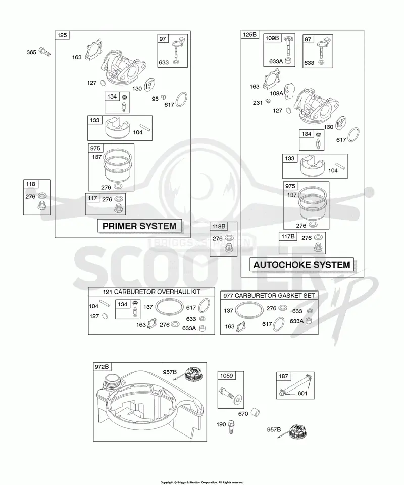 Carburetor, Fuel Supply