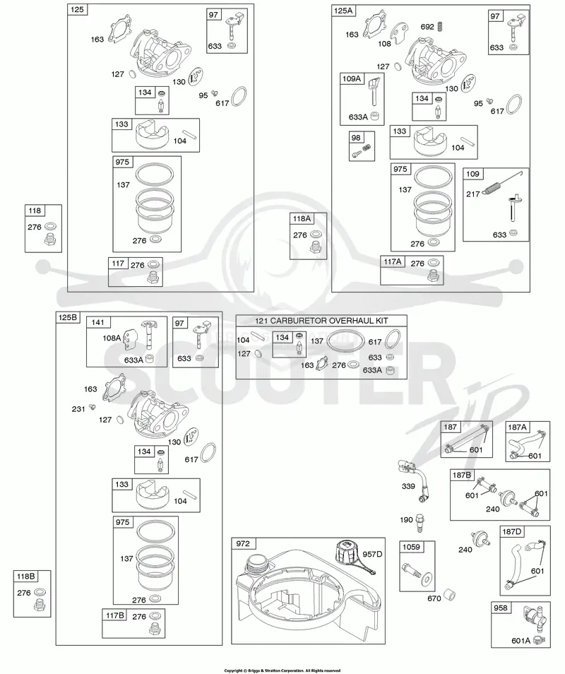 Carburetor, Fuel Supply