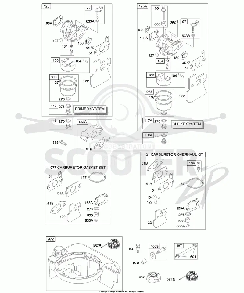 Carburetor, Fuel Supply