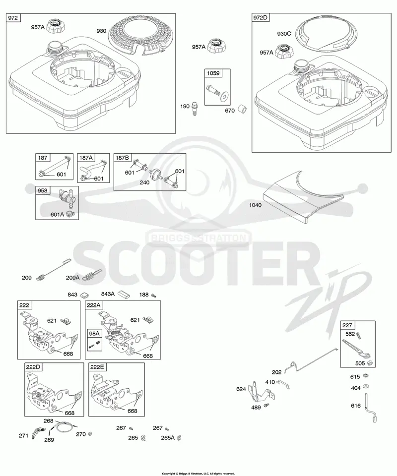 Controls, Fuel Supply, Governor Spring