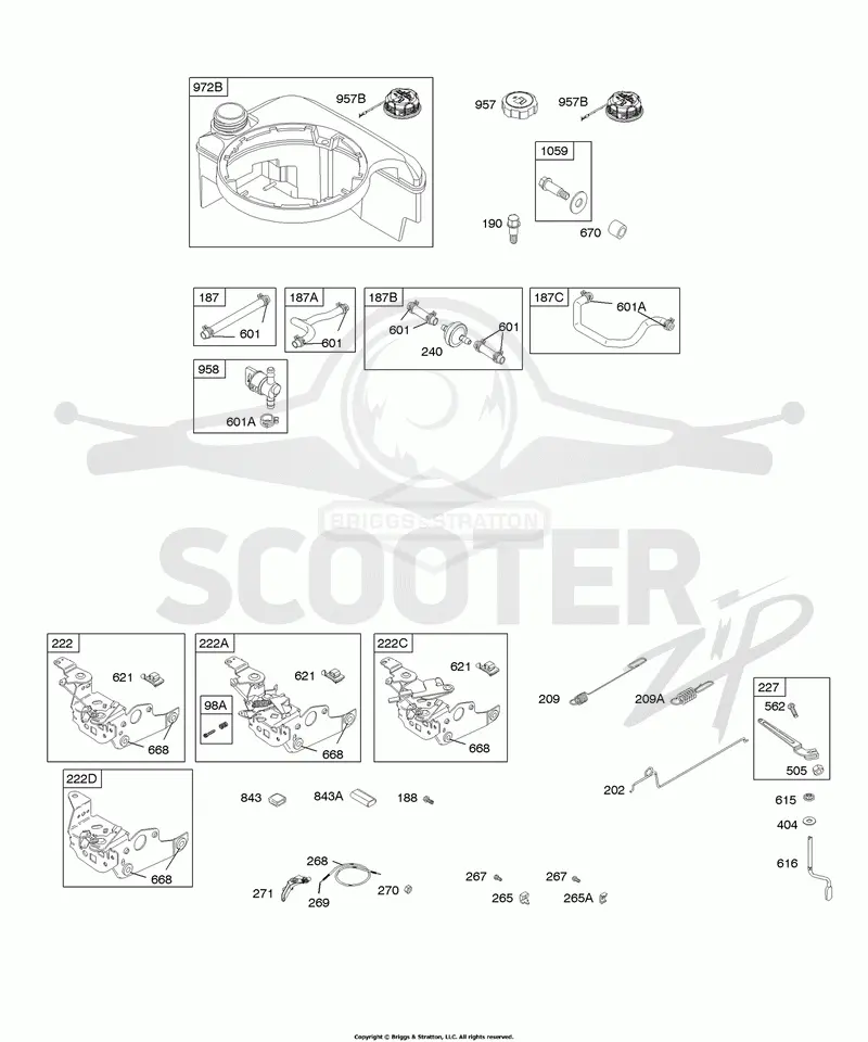 Controls, Fuel Supply, Governor Spring