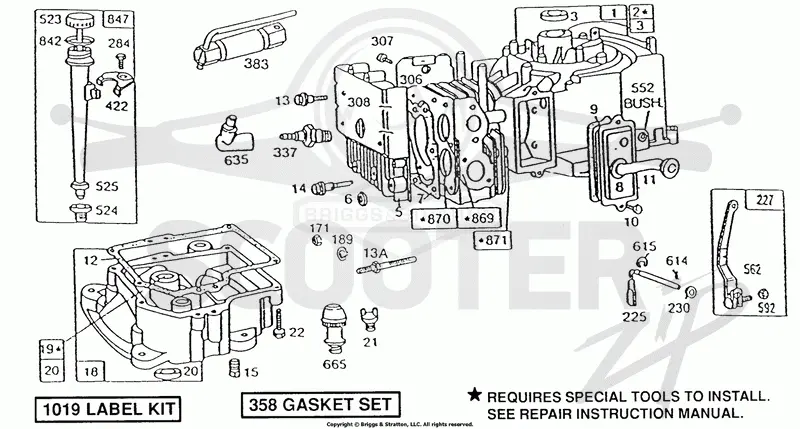 Cyl, Sump, Oil Fill,Governor