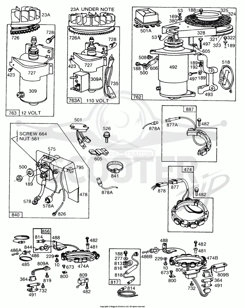 Electric Starter,Alternators