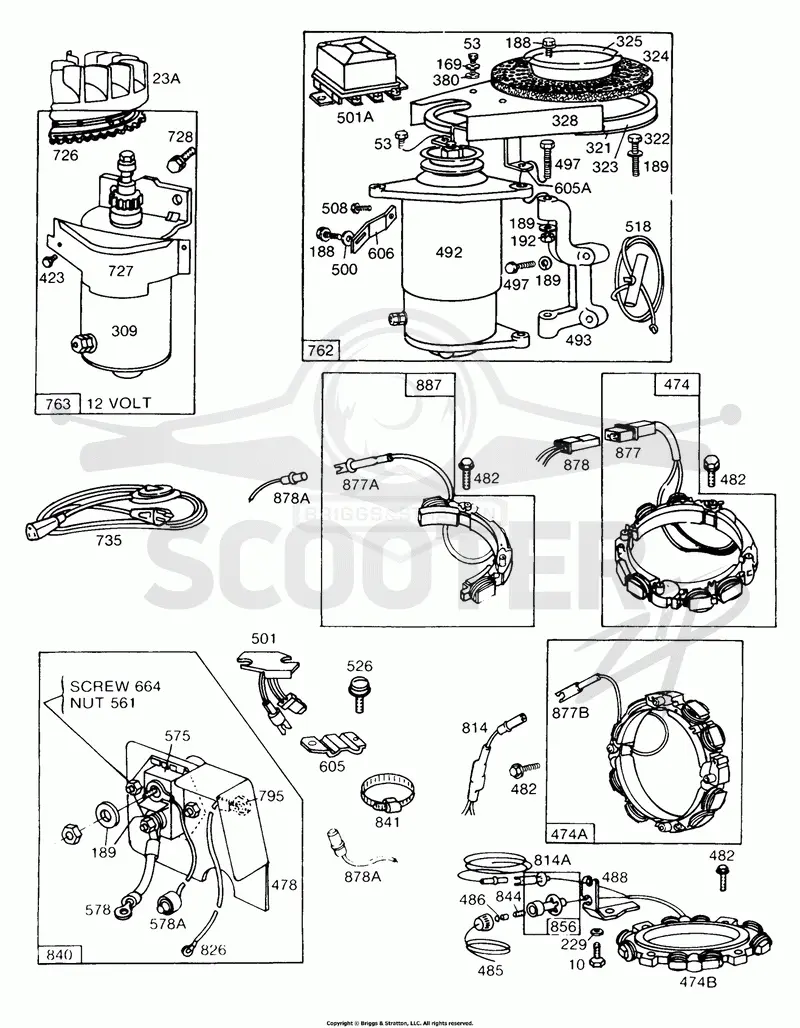 Electric Starter,Alternators