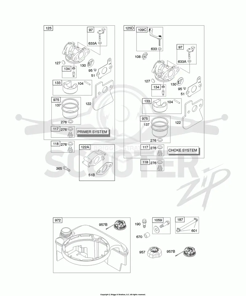 Carburetor, Fuel Supply