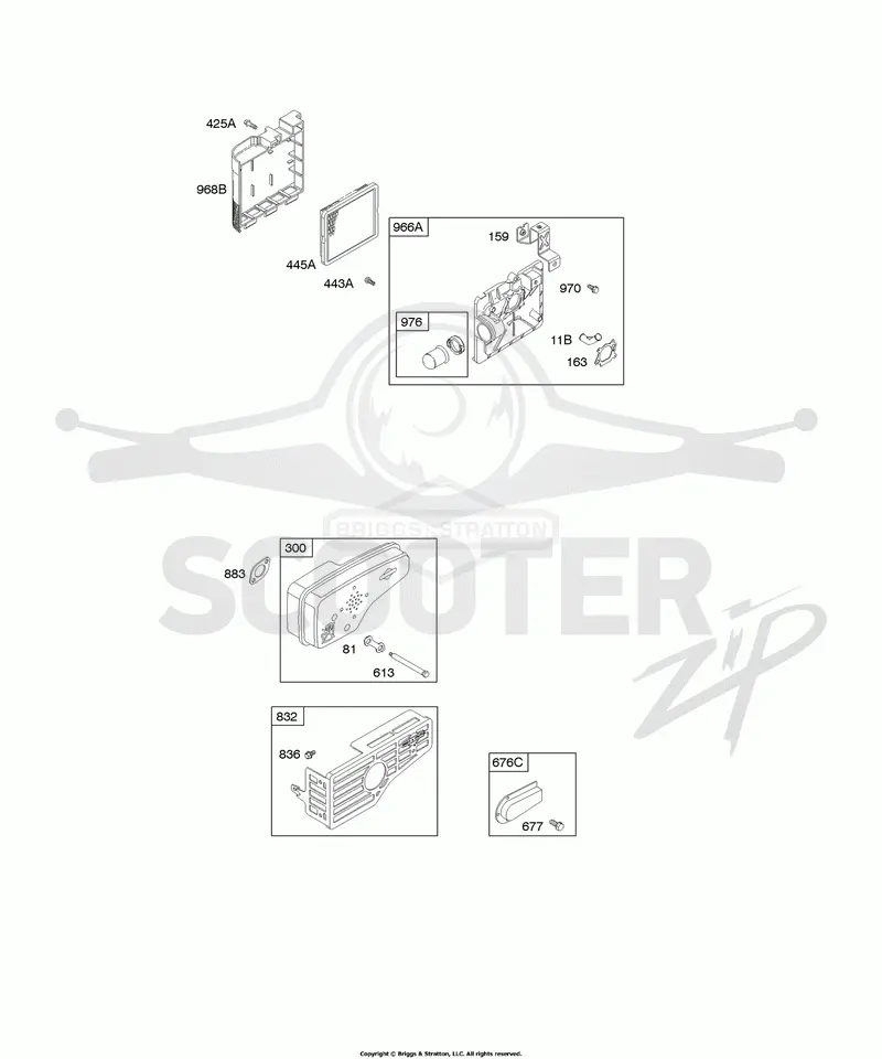 Air Cleaner, Exhaust System
