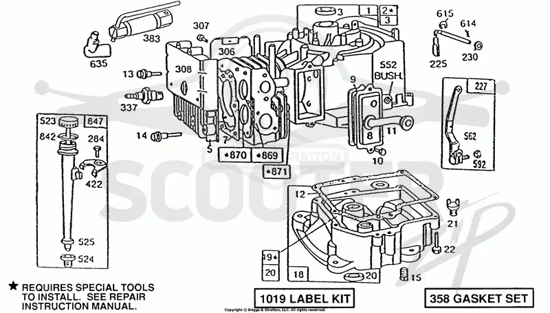 Cyl, Sump, Oil Fill,Governor