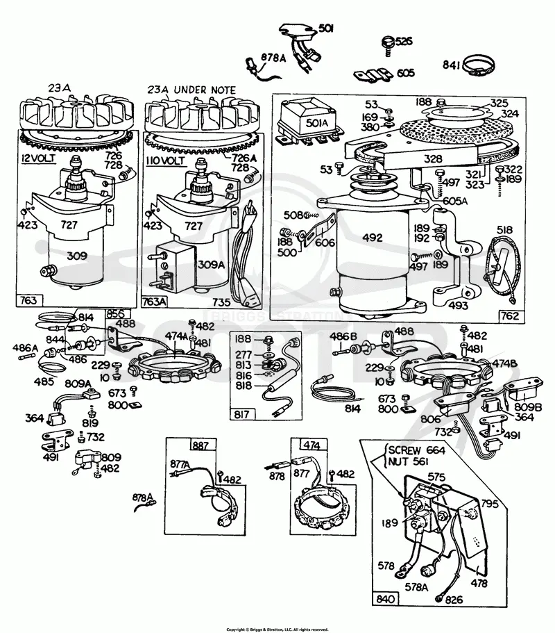 Electric Starters, Misc Elect