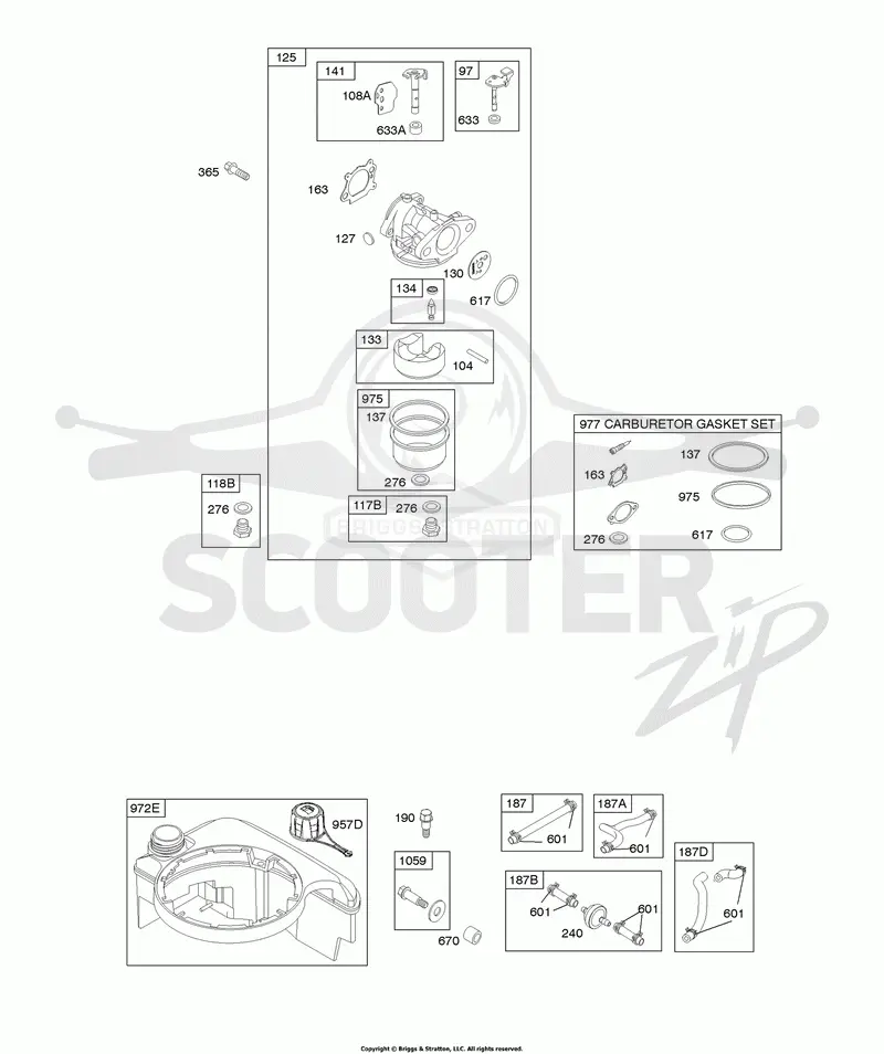 Carburetor, Fuel Supply