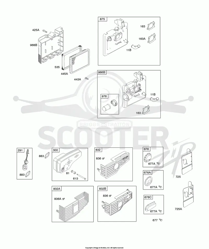 Air Cleaner, Exhaust System