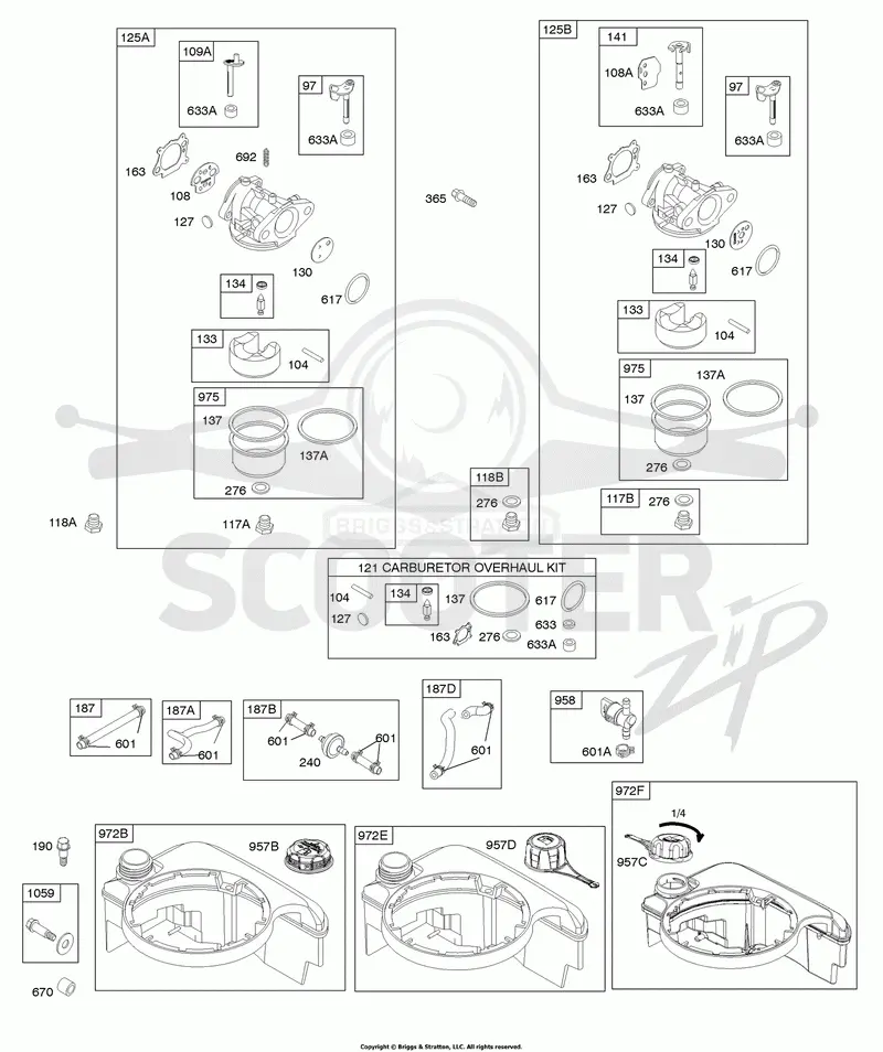 Carburetor, Fuel Supply