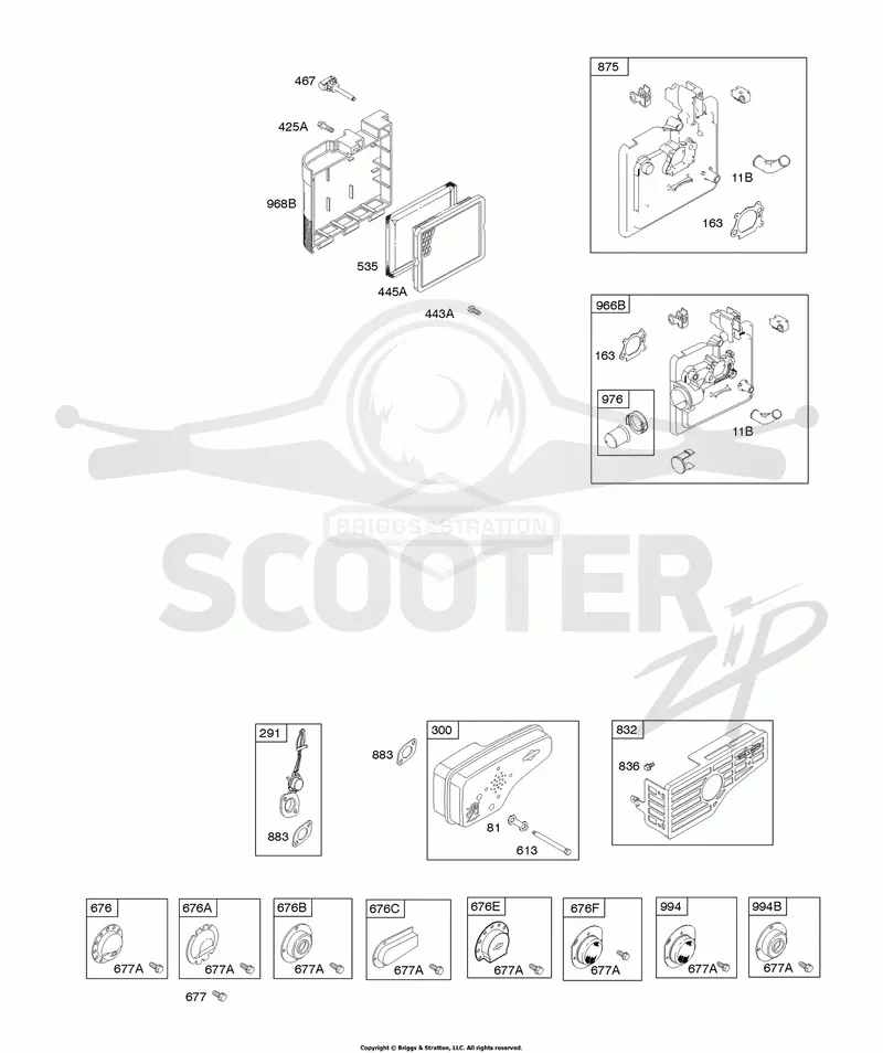 Air Cleaner, Exhaust System