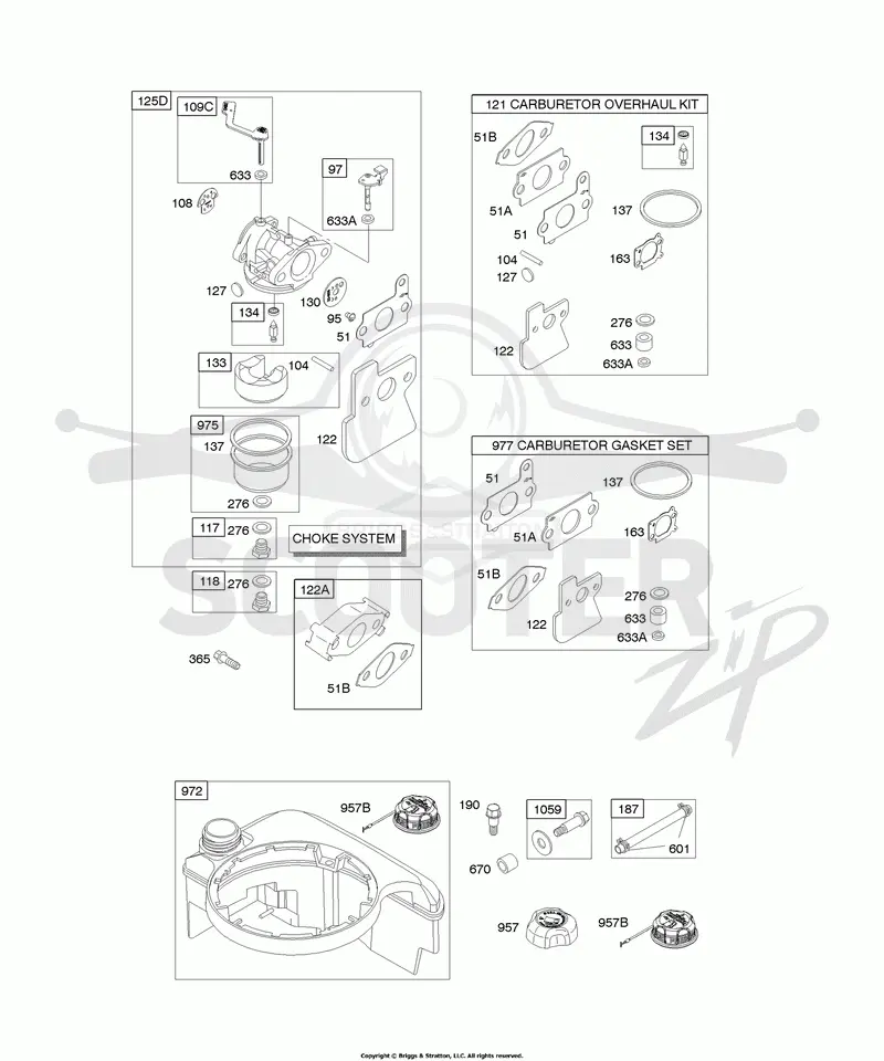 Carburetor, Fuel Supply