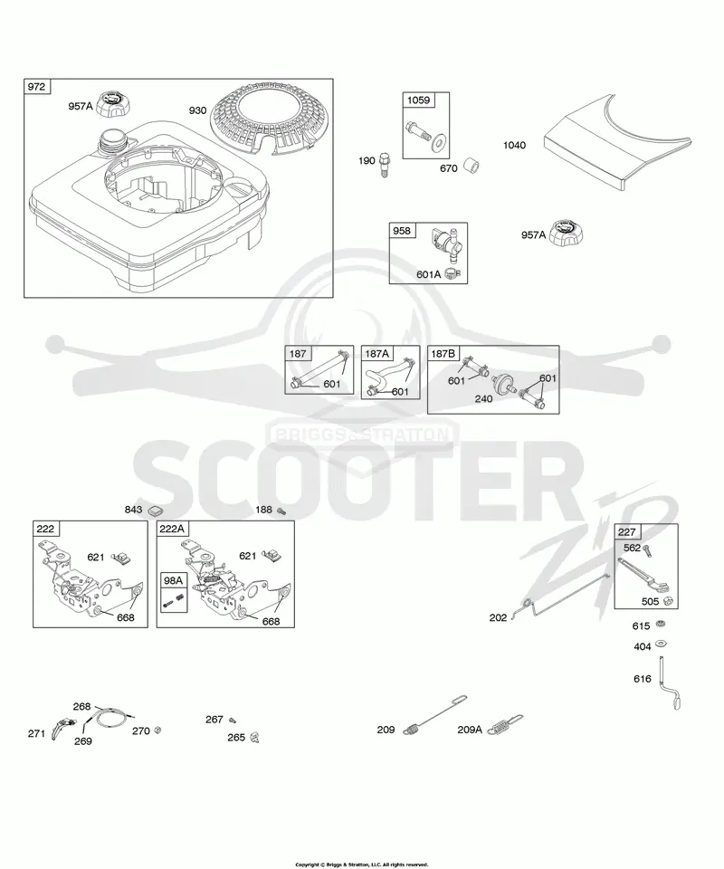 Controls, Fuel Supply, Governor Spring
