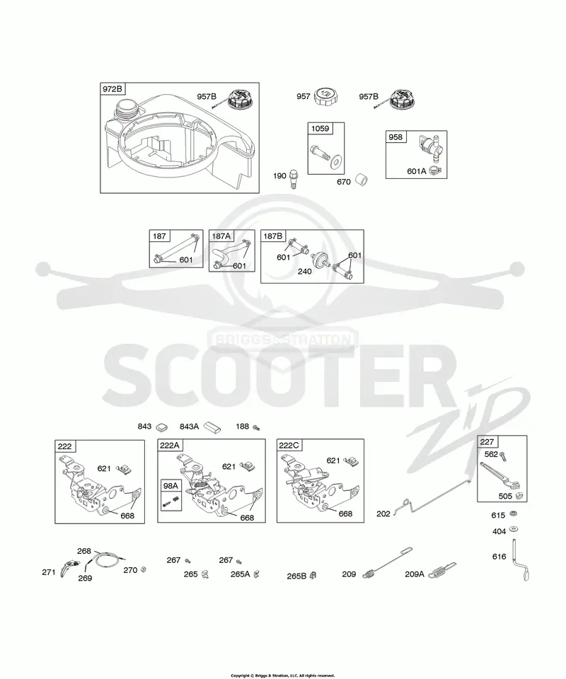 Controls, Fuel Supply, Governor Spring