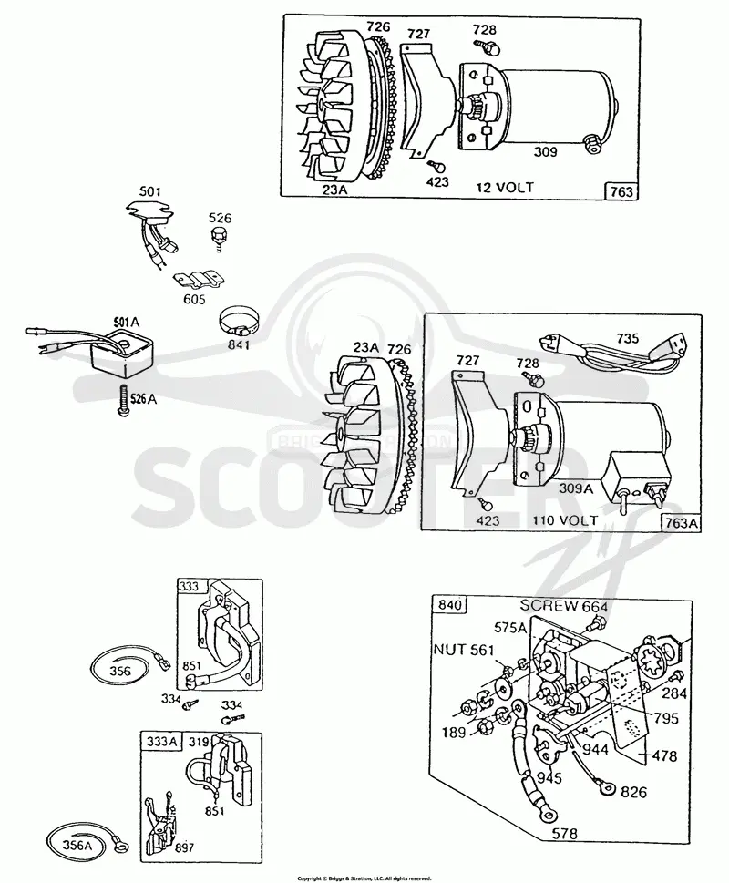 Electric Starters & KeyPanel