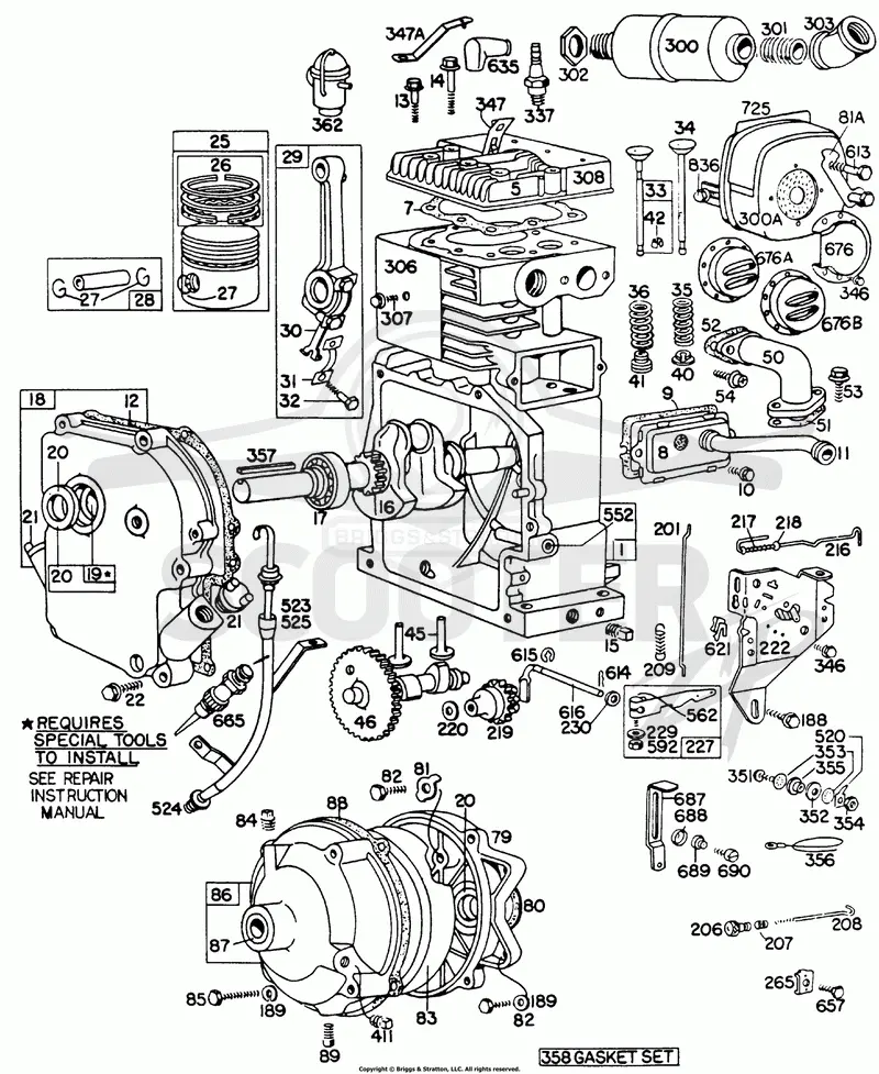 Cyl,Crankcase,Piston,Control