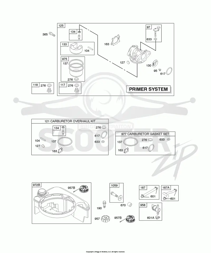 Carburetor, Fuel Supply