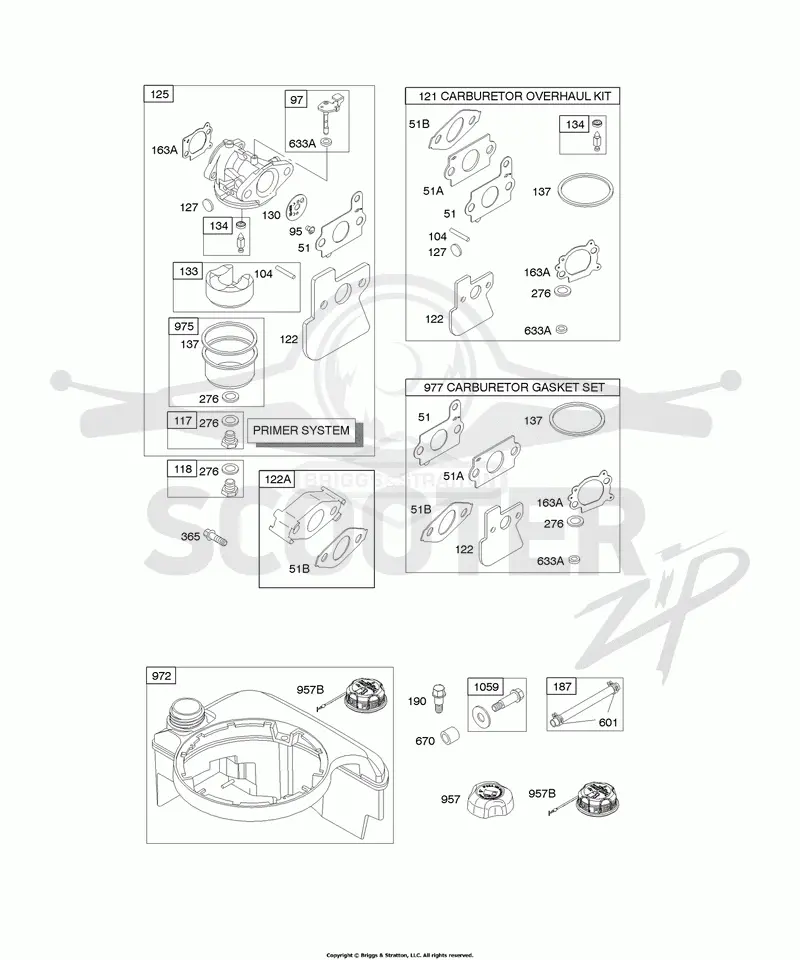 Carburetor, Fuel Supply