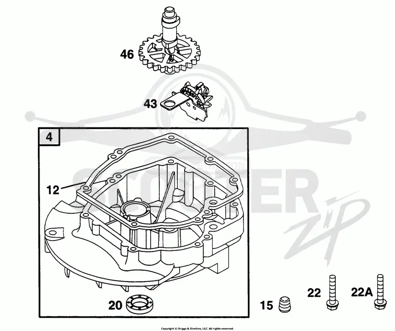 Sump Base, Cam