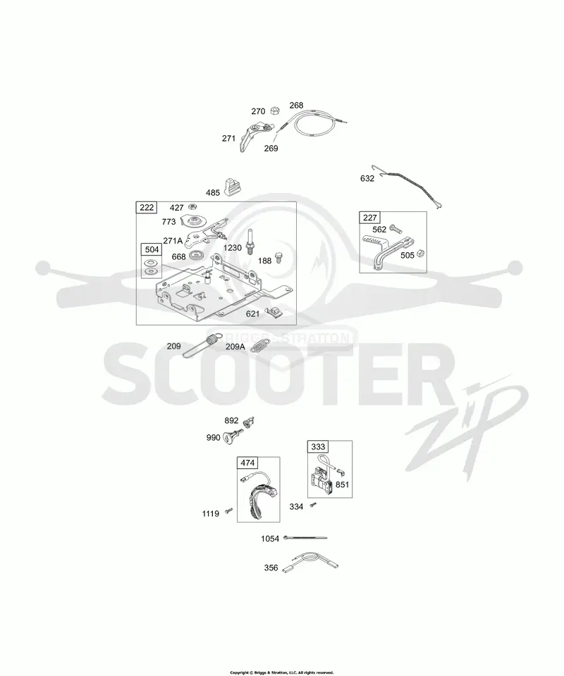 Controls, Governor Springs, Ignition