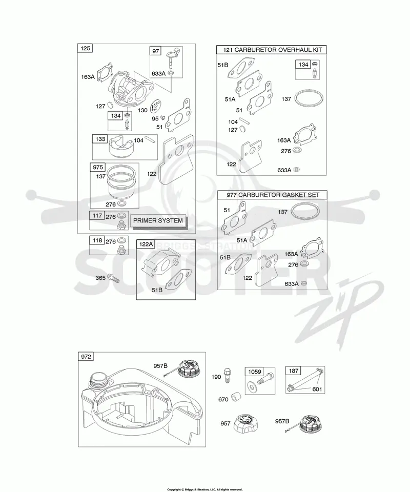 Carburetor, Fuel Supply