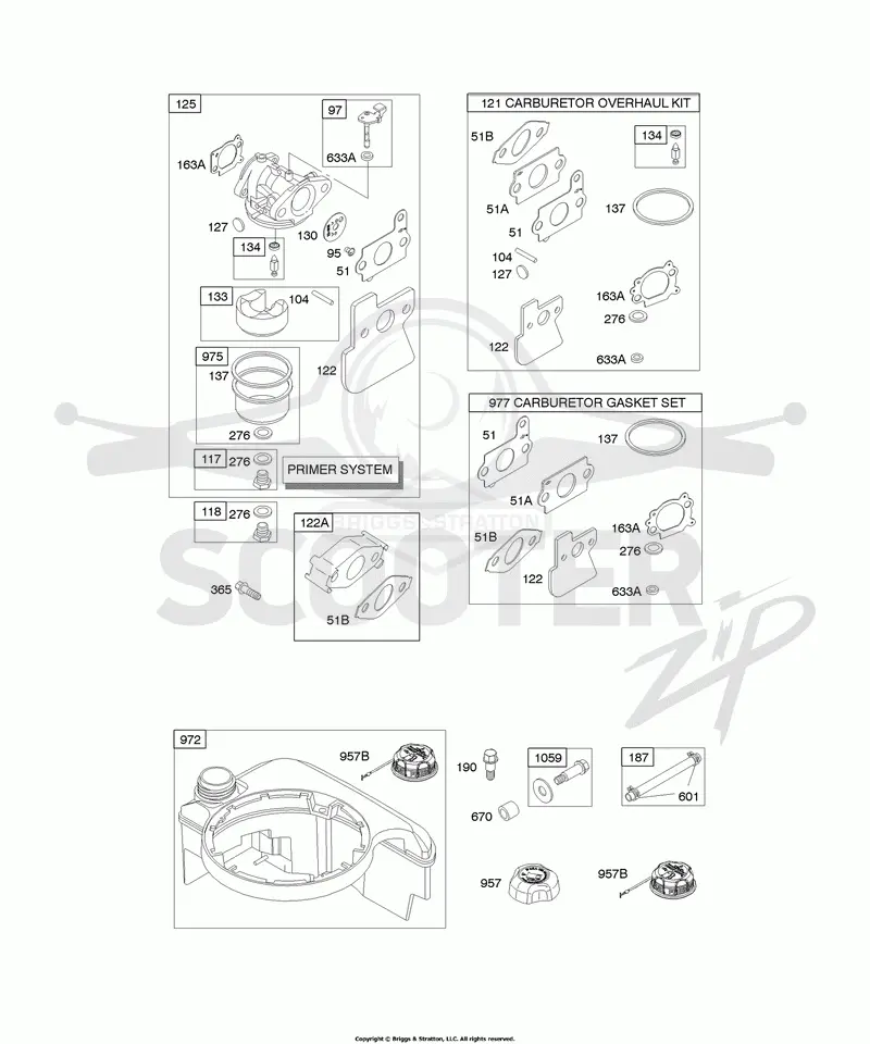 Carburetor, Fuel Supply