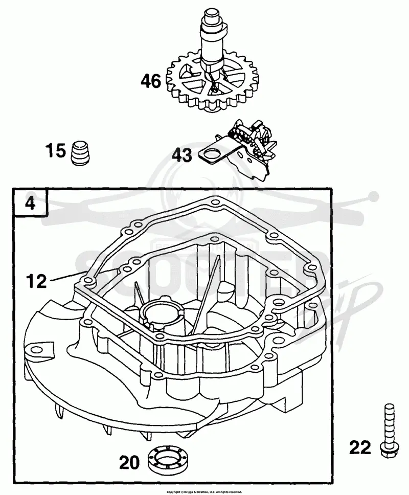 Sump Base, Cam