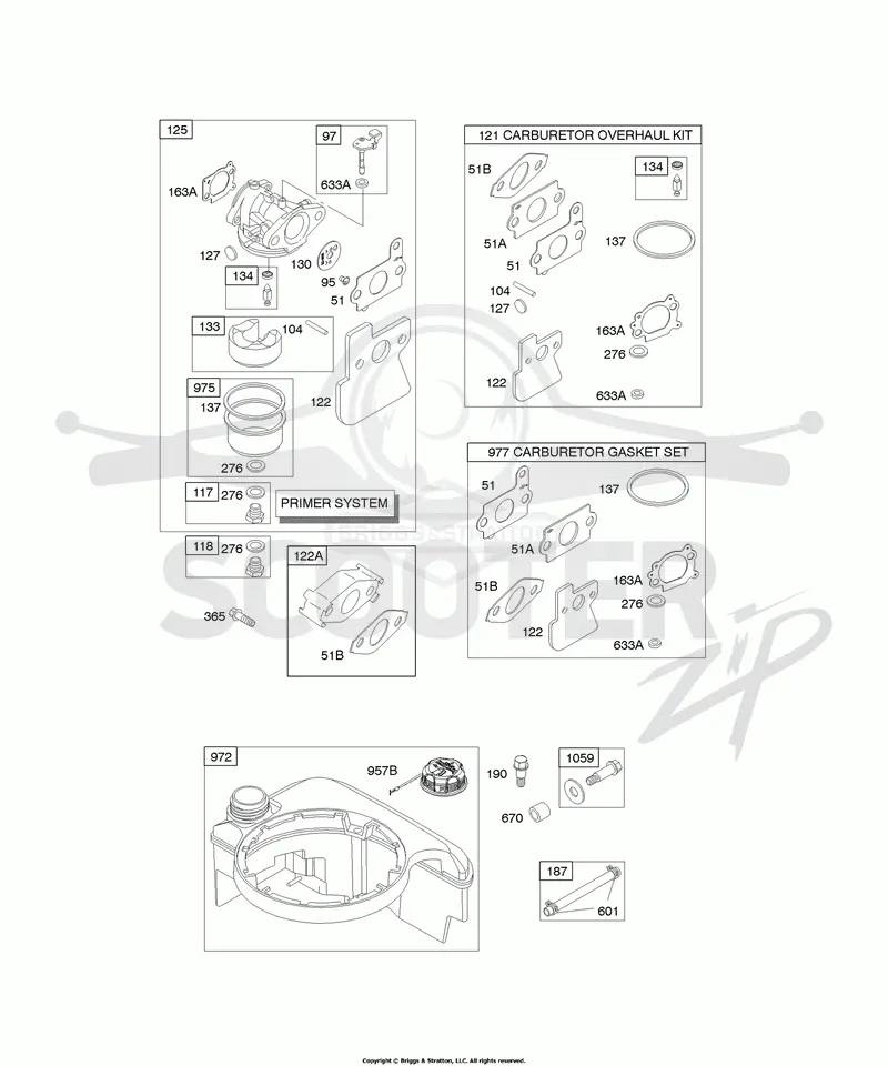 Carburetor, Fuel Supply