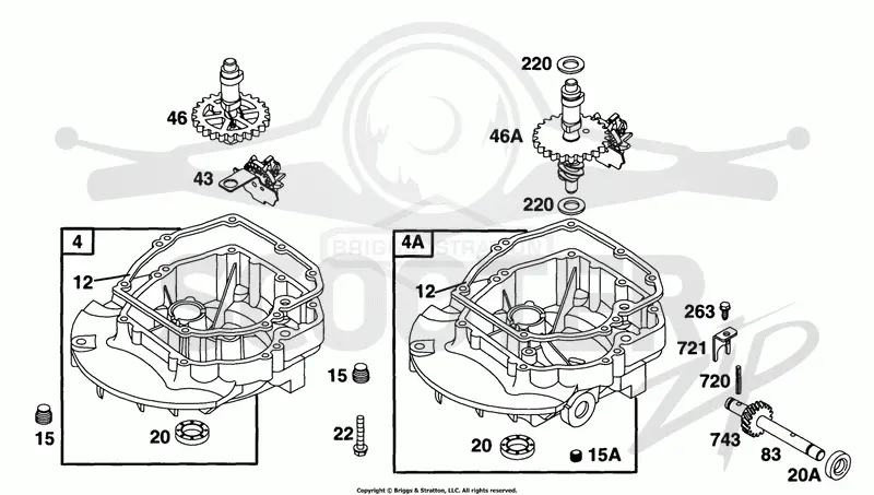 Sump Bases, Cams