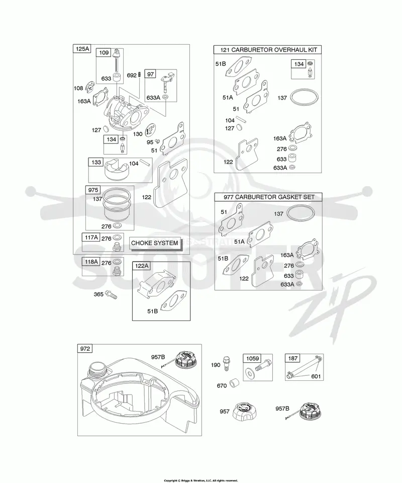 Carburetor, Fuel Supply
