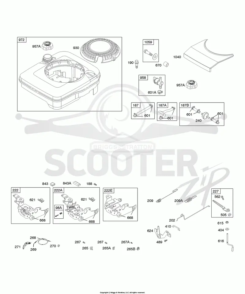 Controls, Fuel Supply, Governor Spring